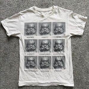 Stormtrooper Graphic Tee - White